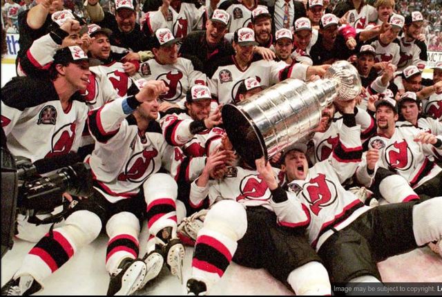 New Jersey devils won the stanley cup