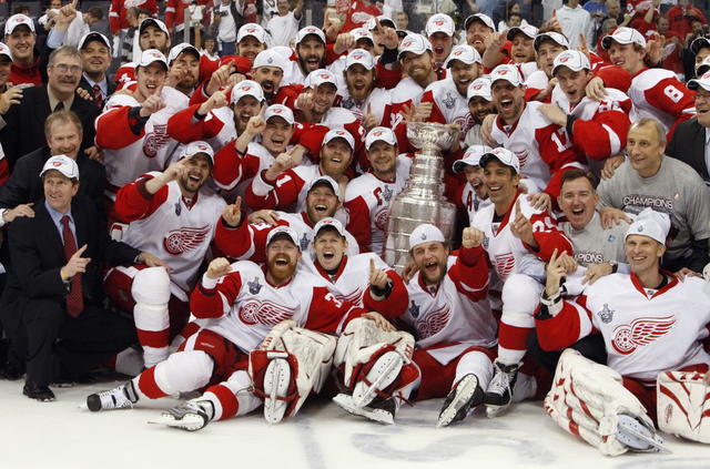 Detroit Redwings won the stanley cup