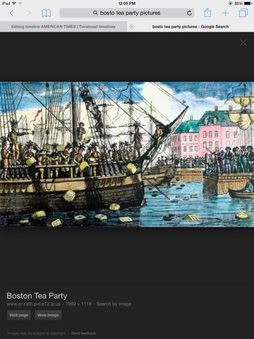 Boston tea party