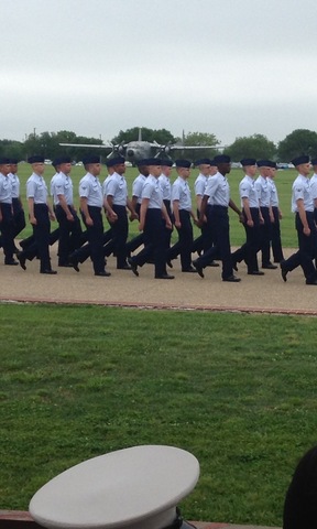 Air Force Basic Graduation.