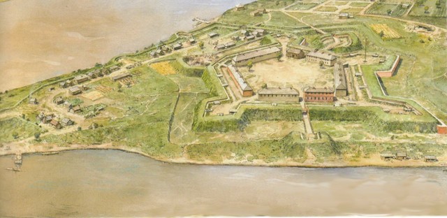 The Newly Destructed Fort Pitt