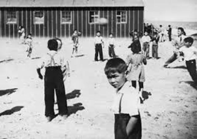 Internment camp of Japanese