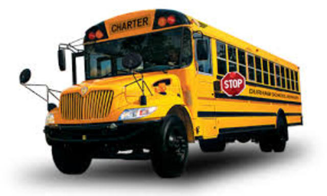 the extra ride is the bus