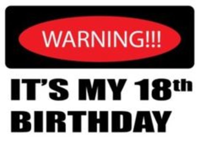 18th birthday legally a adult