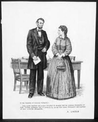 Lincoln appointed Clara