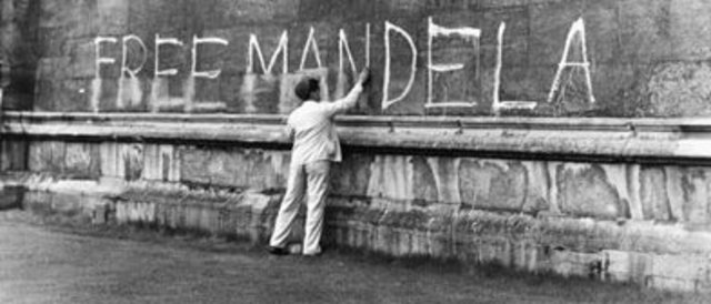 Mandela was charted with sabotage