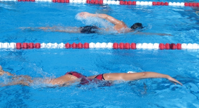 First Year on Girls Swim team