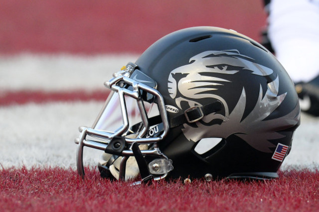 GETS FOOTBALL SCHOLARSHIP TO MIZZOU