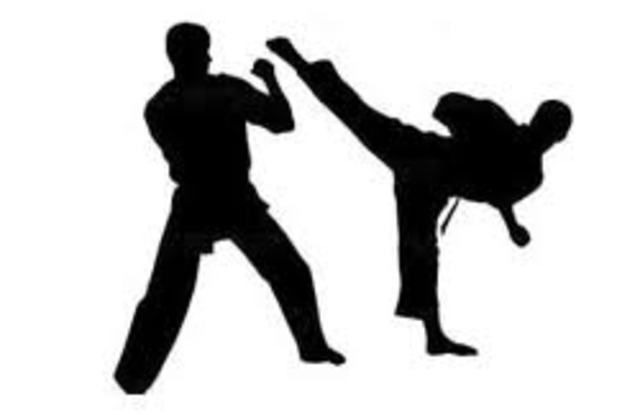 I got a first place medal in sparring at a Kickstart Tournament