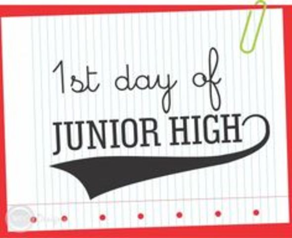 first day of junior high