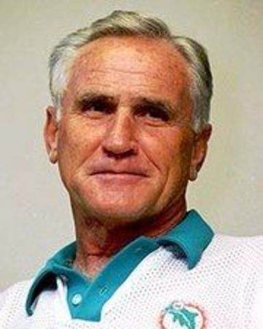 Jan 4th - Don Shula, Grand River Ohio, NFL coach (Miami Dolphins)