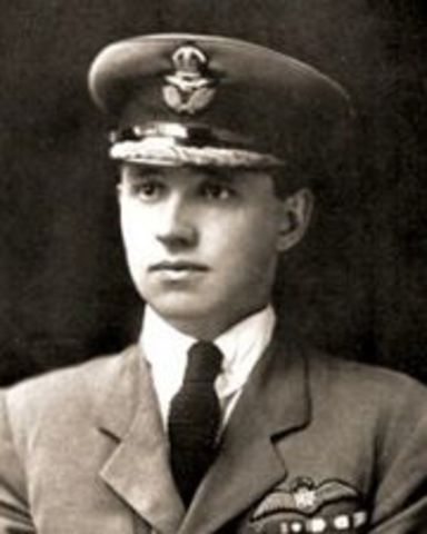 Mar 12th - William George Barker, Canadian fighter ace (Victoria Cross recipient), dies in a training accident at 35