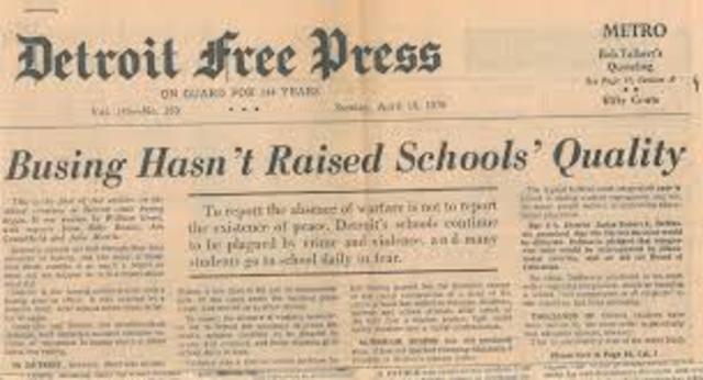 A federal court orders integration of Little Rock, Arkansas public schools. Governor Orval Faubus sends his National Guard to physically prevent nine African American students from enrolling at all-white Central High School