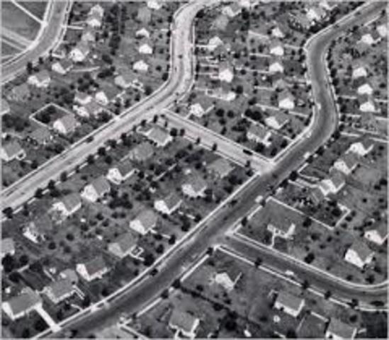 Rise of suburbia/Levttown,PA