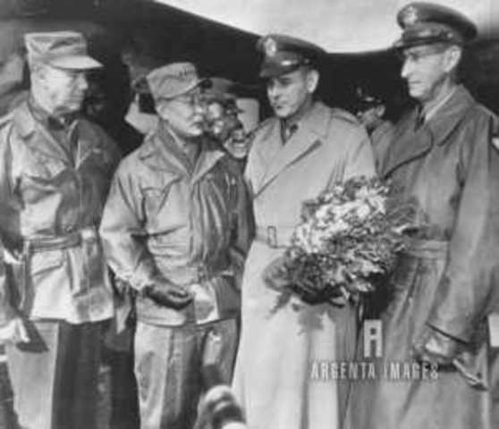 Eisenhower replaces the frustrated Van Fleet with Lt. Gen. Maxwell Taylor.