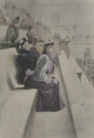 Dolley is awarded an official spot on the floor of the House of Represenatives