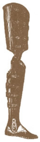 300 BC artificial leg