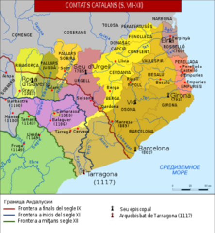 Nomenament de Guifré el Pelós com a comte de Barcelona