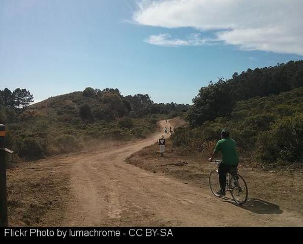 "Sarria dispone de una pista de ciclo cross en la zona recreativa de O Chanto"
