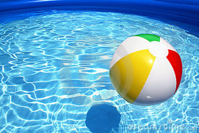 First time going swimming