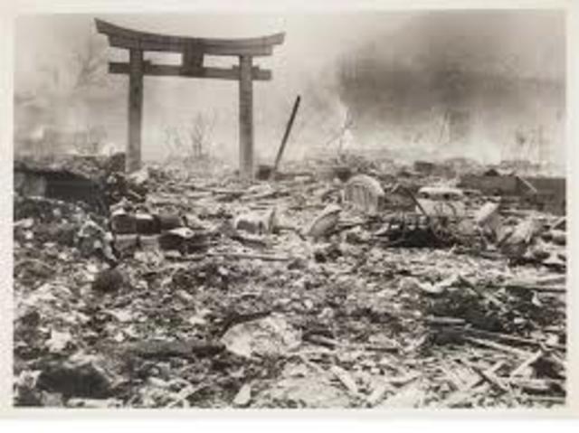 atomic bomb on Nagasaki