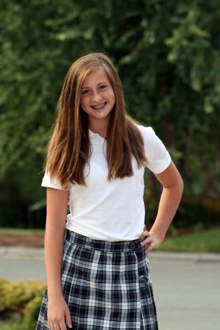 First day of 8th grade.