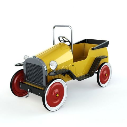 Steam powered toy resembles small car