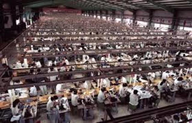 Mass production begins