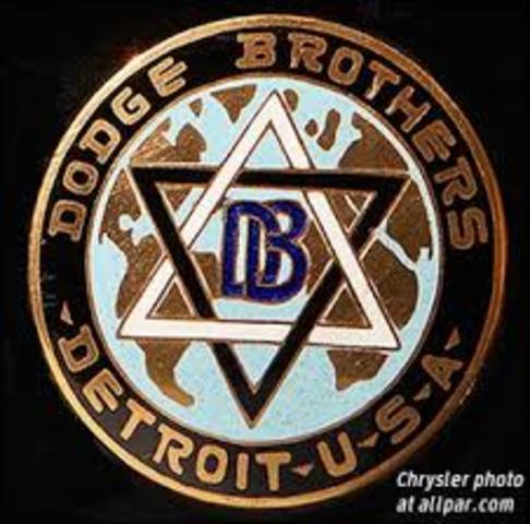 dodge is made by the Dodge broyhers jhon and horrace