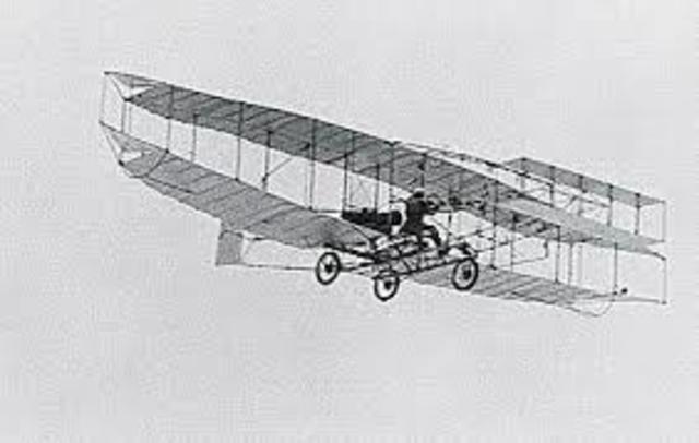 The first powered aircrafts