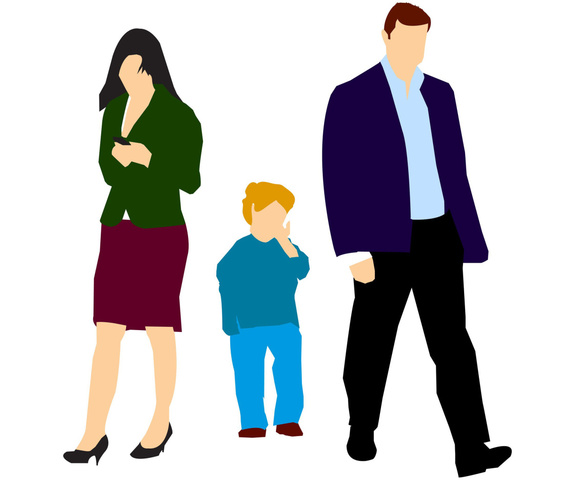 My parents split up.