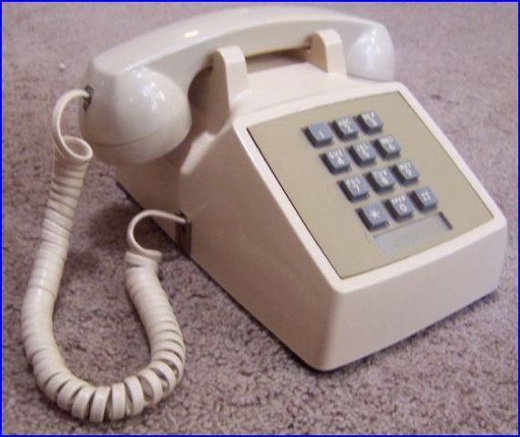 first push button phone