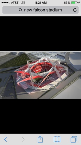 New Stadium will be new home for Atlanta Falcons.