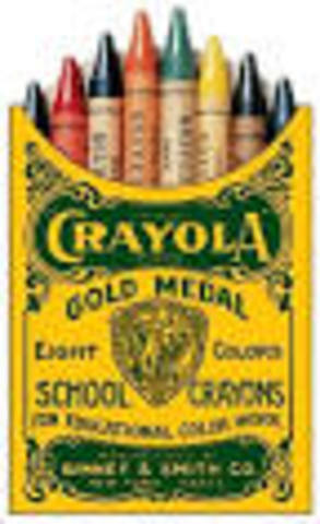The First Box of Crayola Crayons