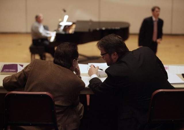 First opera auditions