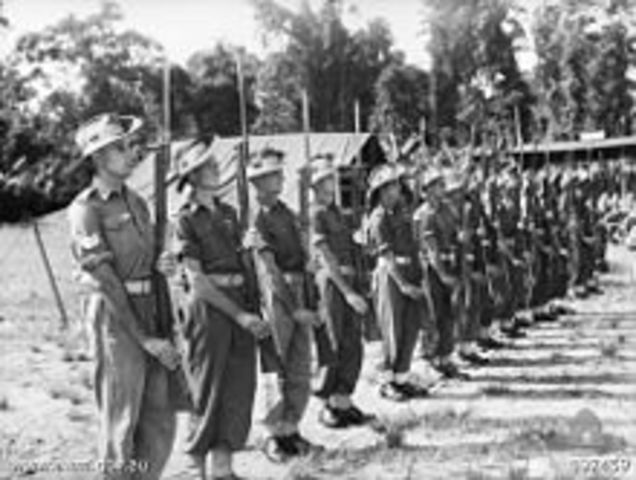 The Australian 7th Division was formed
