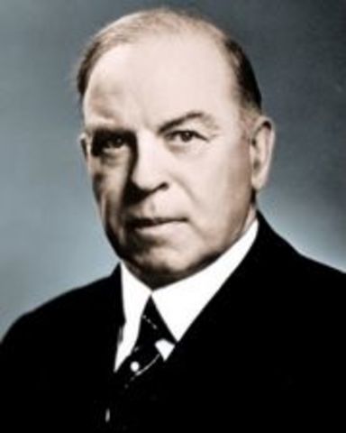 Jul 22nd - Mackenzie King, 10th Prime Minister of Canada, dies of pneumonia at 75