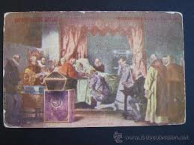 Muerte de Felipe II