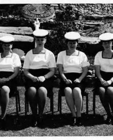 The Women's Royal Australian Naval Service is formed