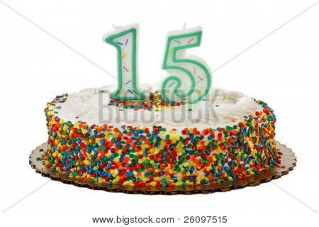 going to be 15