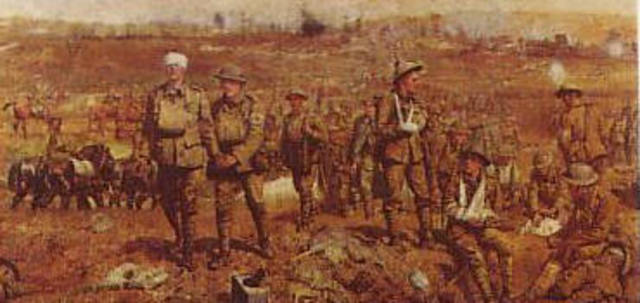 Start of the Battle of the Somme
