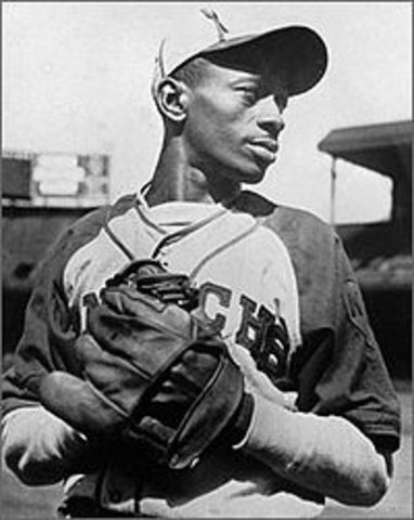 First African-American pitcher to be inducted into the Baseball Hall of Fame: Satchel Paige