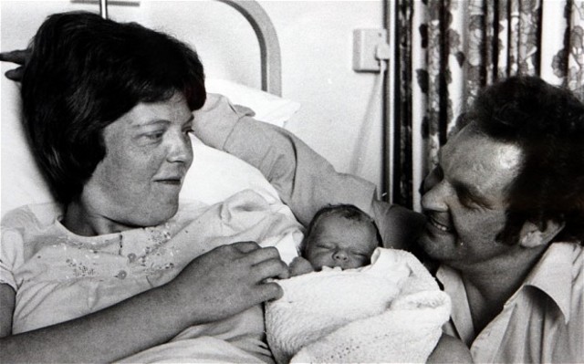 Louise Brown becomes the world's first human born from in vitro fertilization