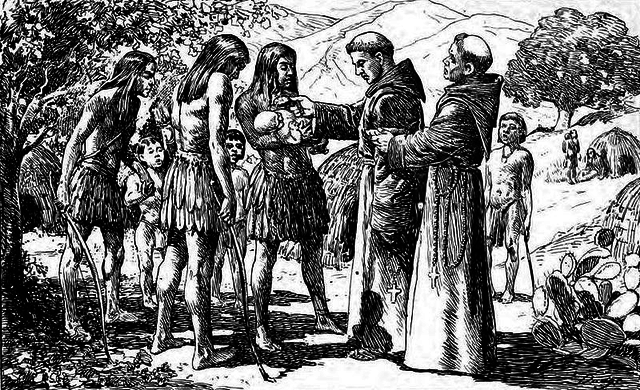 The spanish settle in the new world