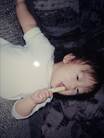 Me eating something...