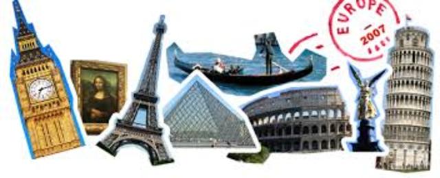 Travels Europe with Husband