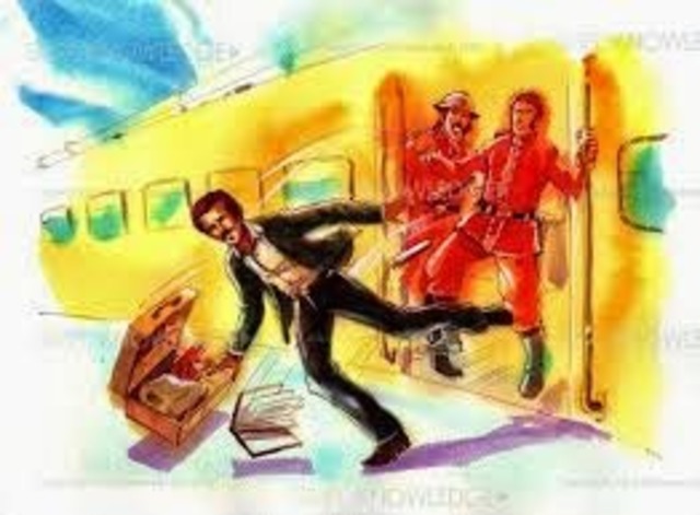 Gandhi’s first act of disobedience