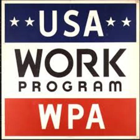 The Works Progress Administration is Created
