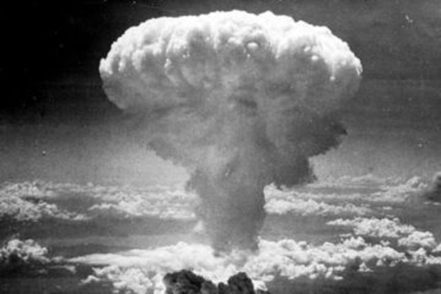 Allies use atomic bombs on Hiroshima and Nagasaki