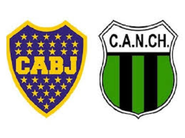 Boca vs Nueva Chicago.(campeonato primera A )